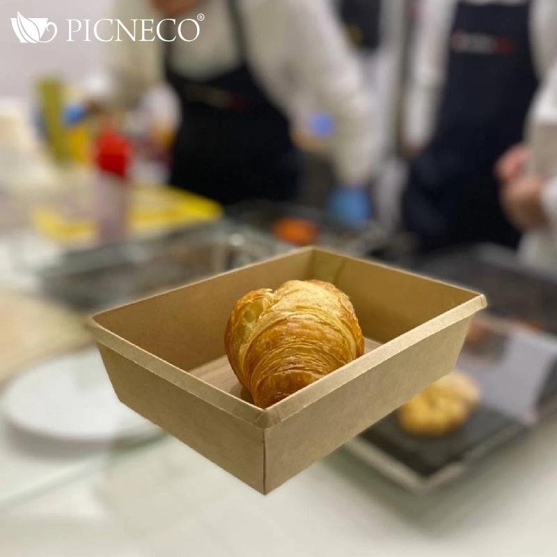 товар Контейнер бумажный 500мл, крафт, серия OneClick, (крышка отдельно) OK050